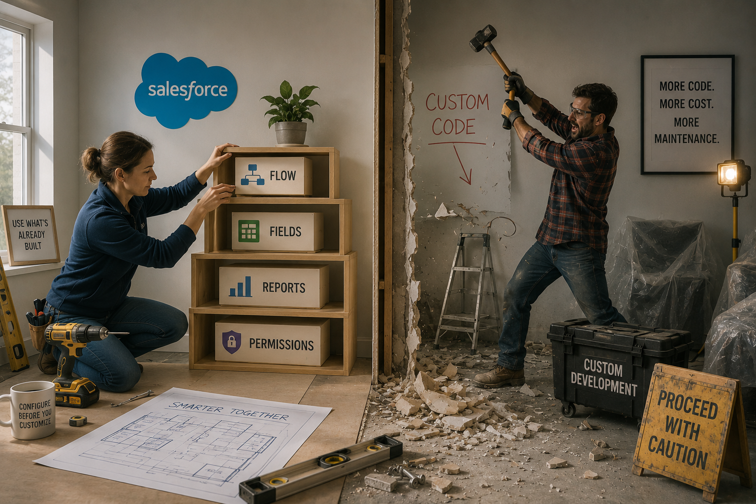 Salesforce Configuration vs. Customization: Which Is Best for Nonprofits?